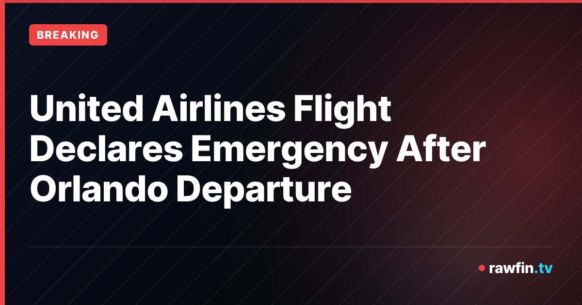 United Airlines Flight Declares Emergency After Orlando Departure