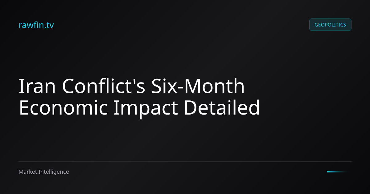 Iran Conflict's Six-Month Economic Impact Detailed