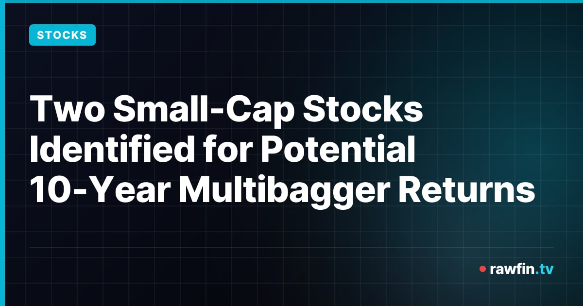 Two Small-Cap Stocks Identified for Potential 10-Year Multibagger Returns